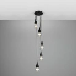 Seoul Bathroom Cluster Pendant IP65, Five Light -Home-Lighting Sale mlbf001pcmbkgl186 1