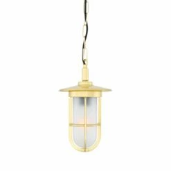 Ramor Nautical Brass Pendant Light IP65 -Home-Lighting Sale mlbp037polbrsfr