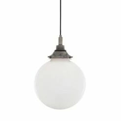 Pelagia Opal Globe Pendant Light 9.8" IP44