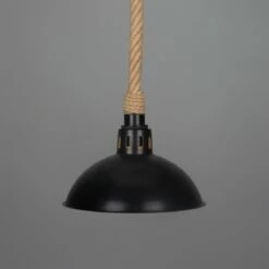 Tahiti Jute Rope Pendant Light With Vintage Brass Shade 11.8" IP65 23 Tahiti Jute Rope Pendant Light With Vintage Brass Shade 11.8" IP65 -Home-Lighting Sale mlbp053pcmbk