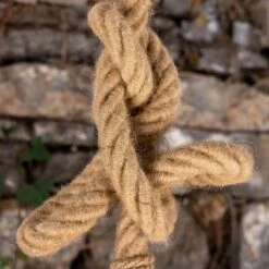 Azores Jute Rope Pendant Light With Opal Glass Globe 11.8" IP44 -Home-Lighting Sale mlbp055polbrs life 4