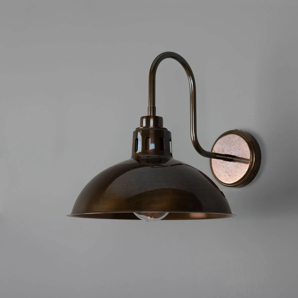 Talise Industrial Swan Neck Wall Light IP65 3 Talise Industrial Swan Neck Wall Light IP65