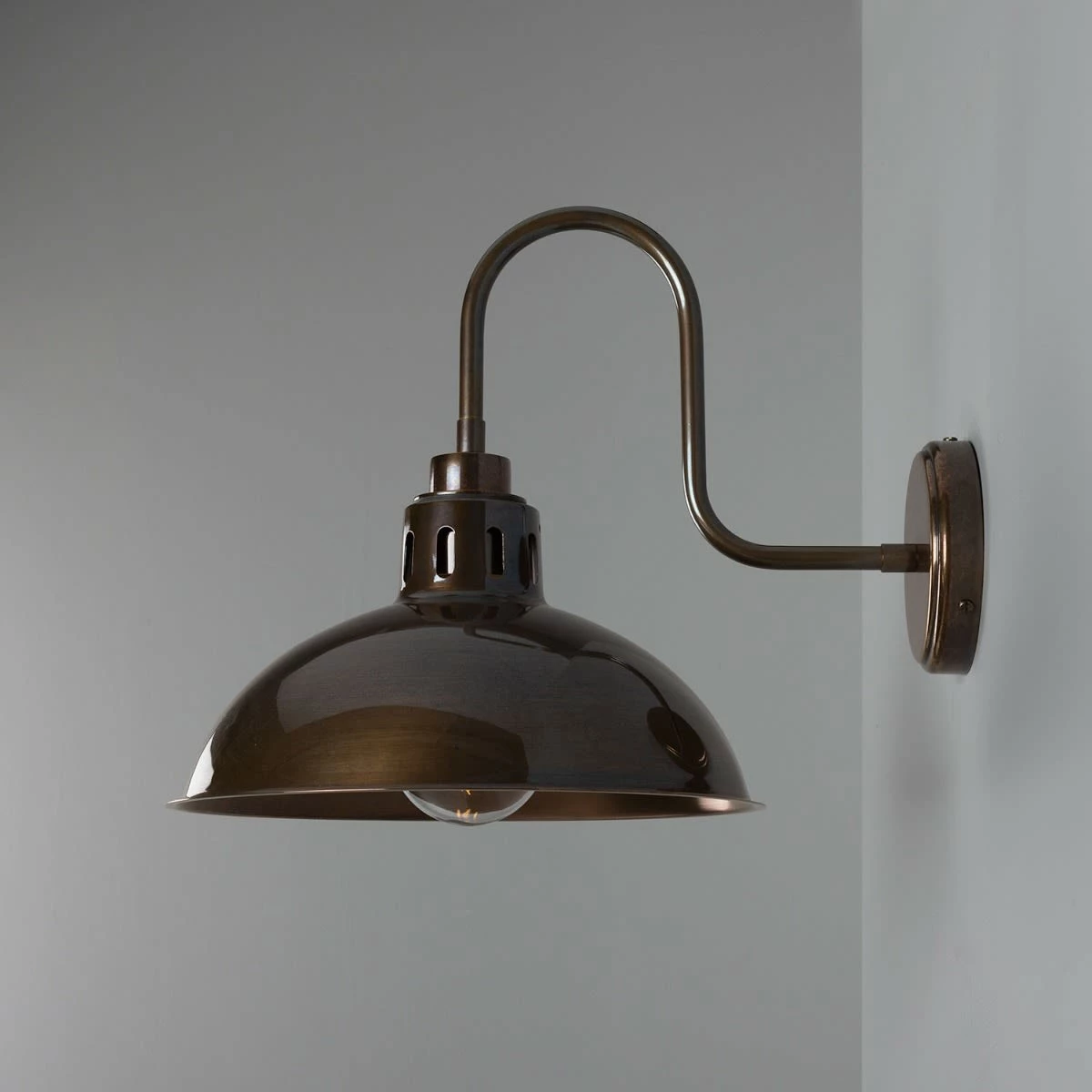 Talise Industrial Swan Neck Wall Light IP65 5 Talise Industrial Swan Neck Wall Light IP65 - Image 3