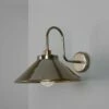 Nerissa Brass Swan Neck Wall Light IP65 -Home-Lighting Sale mlbwl052antbrs ul