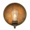 Galit Brass Dish Wall Light IP65 -Home-Lighting Sale mlbwl107antbrs 1
