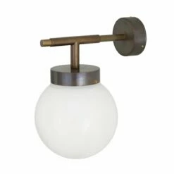 Marin Small Globe Wall Light IP65 11 Marin Small Globe Wall Light IP65 -Home-Lighting Sale mlbwl114antbrsop
