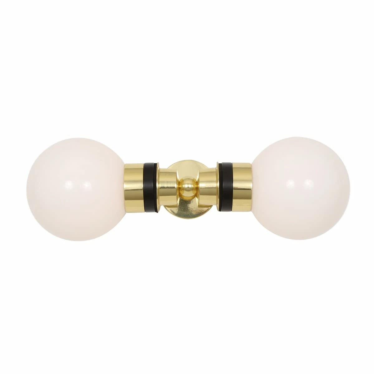 Poole Double Glass Globe Bathroom Wall Light IP65 8 Poole Double Glass Globe Bathroom Wall Light IP65 - Image 6