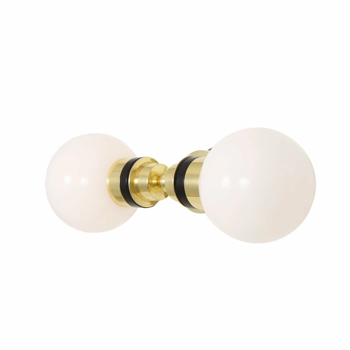 Poole Double Glass Globe Bathroom Wall Light IP65 7 Poole Double Glass Globe Bathroom Wall Light IP65 - Image 5