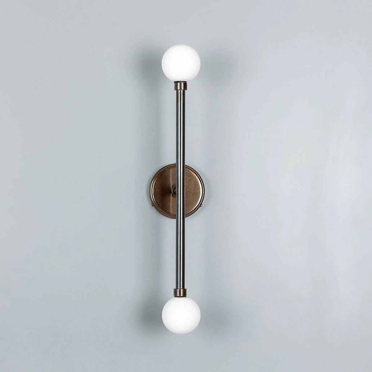 Monto Double Globe Slim Bathroom Wall Light 24" IP44 10 Monto Double Globe Slim Bathroom Wall Light 24" IP44 - Image 8