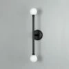 Monto Double Globe Slim Bathroom Wall Light 24" IP44