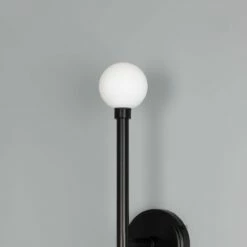 Monto Double Globe Slim Bathroom Wall Light 24" IP44 27 Monto Double Globe Slim Bathroom Wall Light 24" IP44 -Home-Lighting Sale mlbwl153pcblk 4