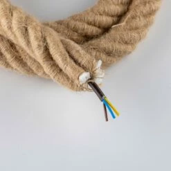Rustic Jute Rope Cable, 3 Core -Home-Lighting Sale mlca073 5