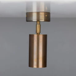 Evanston Directional Brass Ceiling Spot Light -Home-Lighting Sale mlcf121antbrs edit 1
