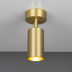 Evanston Directional Brass Ceiling Spot Light -Home-Lighting Sale mlcf121satbrs edit