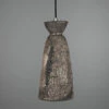 Parva Ceramic Bathroom Pendant Light 5.5", Black Clay IP44 -Home-Lighting Sale mlcmbp009