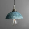 Kingii Ceramic Dome Bathroom Pendant Light 7.9", Blue Earth IP44 2 Kingii Ceramic Dome Bathroom Pendant Light 7.9", Blue Earth IP44 -Home-Lighting Sale mlcmbp022