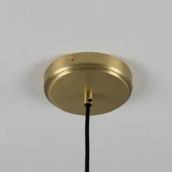 Osier Organic Ceramic Bathroom Pendant Light 4.5", Matte White Striped IP44 -Home-Lighting Sale mlcmbp025satbrs 5