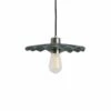 Kapok Organic Ceramic Pendant Light 10.6", Blue Earth -Home-Lighting Sale mlcmp012antslv kapok ceramic pendant blue earth