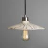 Pyrus Marbled Ceramic Pendant Light 11" 2 Pyrus Marbled Ceramic Pendant Light 11" -Home-Lighting Sale mlcmp029antslv