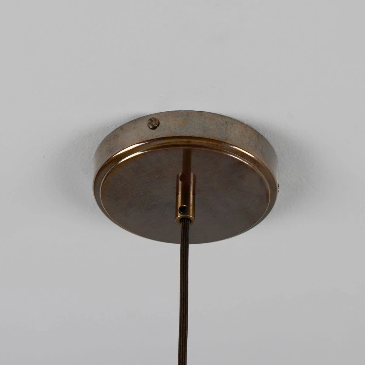 Tilia Organic Ceramic Cone Pendant Light 11", Matte White Striped 11 Tilia Organic Ceramic Cone Pendant Light 11", Matte White Striped - Image 9