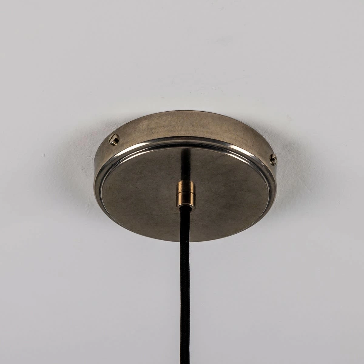 Tilia Organic Ceramic Cone Pendant Light 11", Matte White Striped 15 Tilia Organic Ceramic Cone Pendant Light 11", Matte White Striped - Image 13