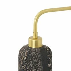 Osier Organic Ceramic Wall Light, Black Clay -Home-Lighting Sale mlcmwl005satbrs 4