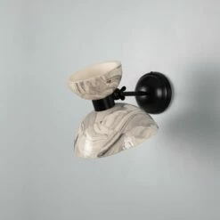 Nakaii Marbled Ceramic Wall Light -Home-Lighting Sale mlcmwl035pcmbk 3 1