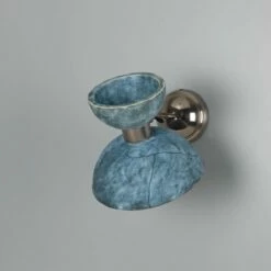 Nakaii Organic Ceramic Wall Light, Blue Earth -Home-Lighting Sale mlcmwl039antslv 1