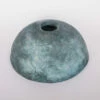 Kauri Ceramic Dome Lamp Shade, Blue Earth 7.9" 2 Kauri Ceramic Dome Lamp Shade, Blue Earth 7.9" -Home-Lighting Sale mlcs002