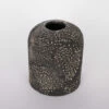 Osier Ceramic Cylinder Lamp Shade, Black Clay 4.5" -Home-Lighting Sale mlcs004 1