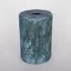Senna Ceramic Cylinder Lamp Shade, Blue Earth 4.7"