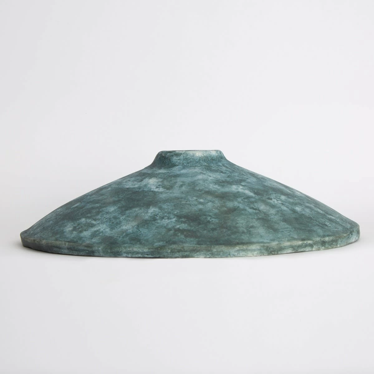 Pyrus Ceramic Lamp Shade, Blue Earth 10.6" 4 Pyrus Ceramic Lamp Shade, Blue Earth 10.6" - Image 2