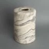 Senna White And Black Marble Ceramic Cylinder Lamp Shade 4.7" 1 Senna White And Black Marble Ceramic Cylinder Lamp Shade 4.7" -Home-Lighting Sale mlcs033