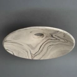 Pyrus White And Black Marble Ceramic Lamp Shade 10.6" -Home-Lighting Sale mlcs034 2