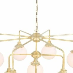 Rome Mid-Century Three-Tier Globe Chandelier, 13-Light -Home-Lighting Sale mlf191op 2