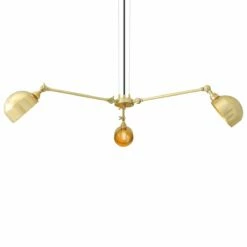 Neiva Vintage Adjustable Chandelier, Three-Arm -Home-Lighting Sale mlf209polbrs 5