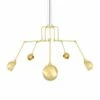 San Jose Industrial Chandelier, Five-Arm -Home-Lighting Sale mlf236satbrs