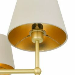California Modern Brass Chandelier, Six-Arm -Home-Lighting Sale mlf270satbrs 2