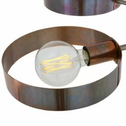 Fossa Modern Industrial Chandelier, Six-Arm -Home-Lighting Sale mlf294antbrs 2