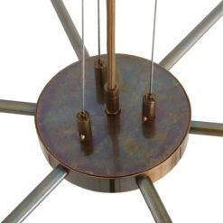 Fossa Modern Industrial Chandelier, Six-Arm -Home-Lighting Sale mlf294antbrs 4