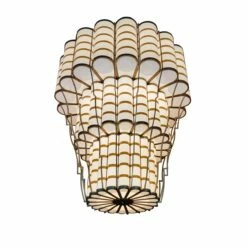 Saint-Denis Large Chandelier, Three-Tier