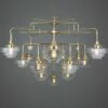 Siena Art Deco Four-Tier Brass Chandelier, 21-Light -Home-Lighting Sale mlf333polbrs 1