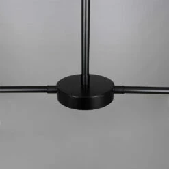 Riverton Black / Brass Minimalist Island Chandelier -Home-Lighting Sale mlf335