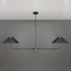 Princeton Modern Brass Island Chandelier -Home-Lighting Sale mlf347antbrs