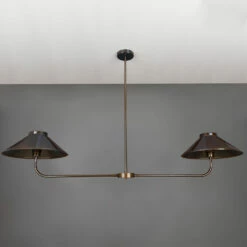 Princeton Modern Brass Island Chandelier -Home-Lighting Sale mlf347antbrs 1