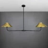 Princeton Modern Brass Island Chandelier 2 Princeton Modern Brass Island Chandelier -Home-Lighting Sale mlf347pcmbk