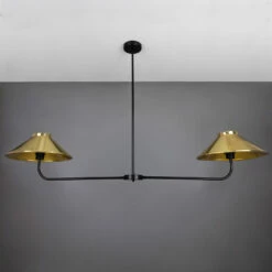 Princeton Modern Brass Island Chandelier -Home-Lighting Sale mlf347pcmbk 1