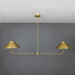 Princeton Modern Brass Island Chandelier -Home-Lighting Sale mlf347satbrs