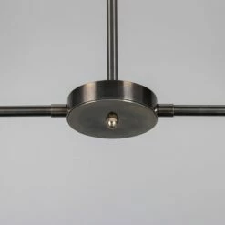 Salvador Island Bar Chandelier With Brass Shades -Home-Lighting Sale mlf349antslv 3