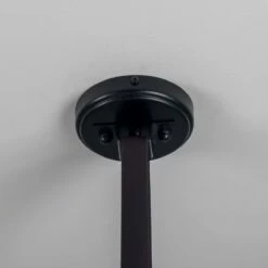 Holmes Linear Island Pendant With Leather Straps, Five-Light -Home-Lighting Sale mlf352pcmbkantbrs 8